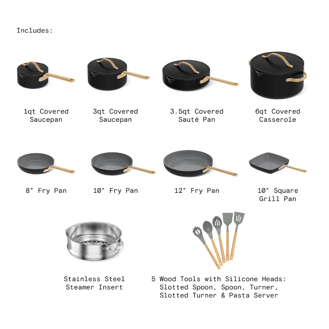 Casseroles en céramique 18 pieces