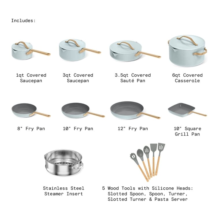 Casseroles en céramique 18 pieces