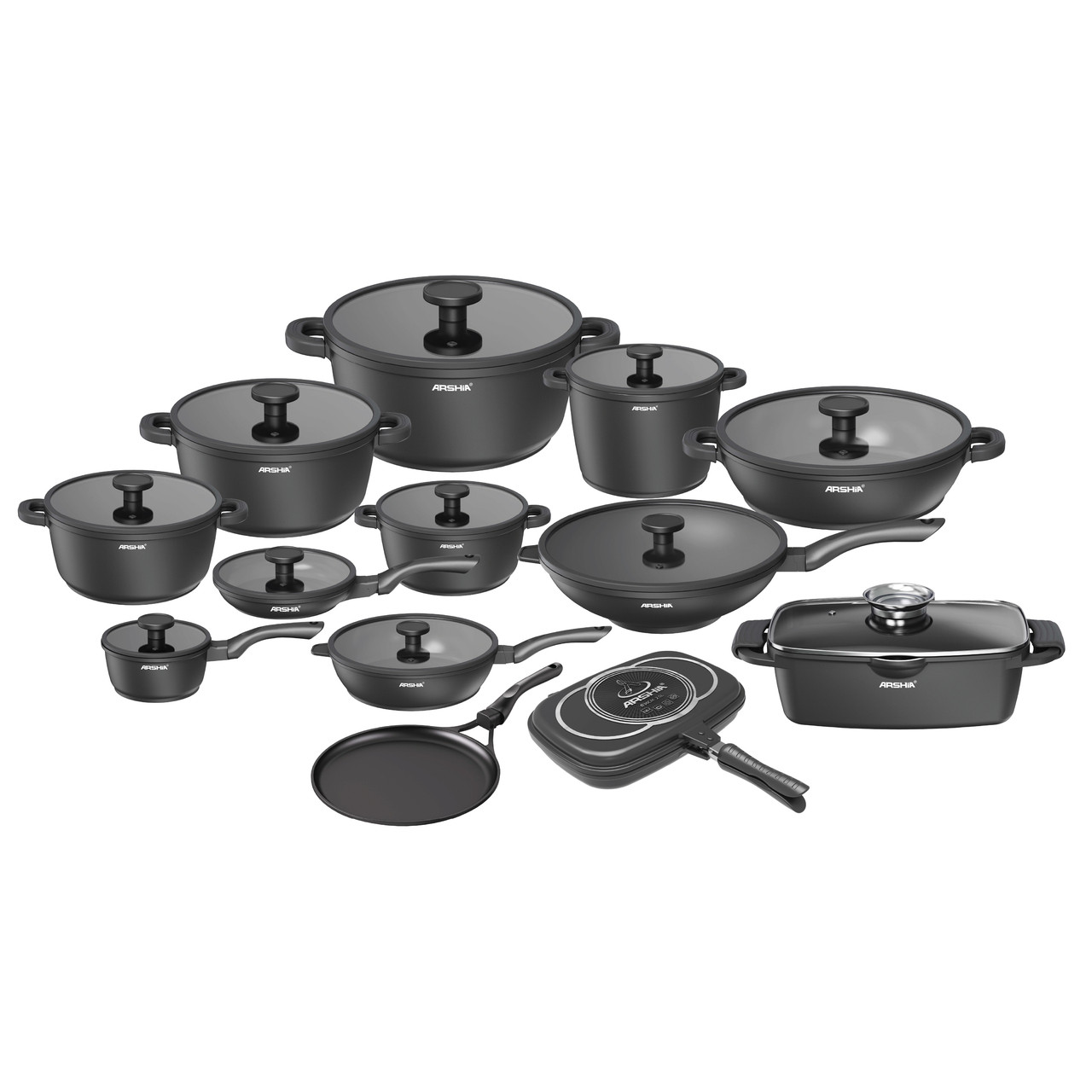 Batterie de cuisine antiadhésive