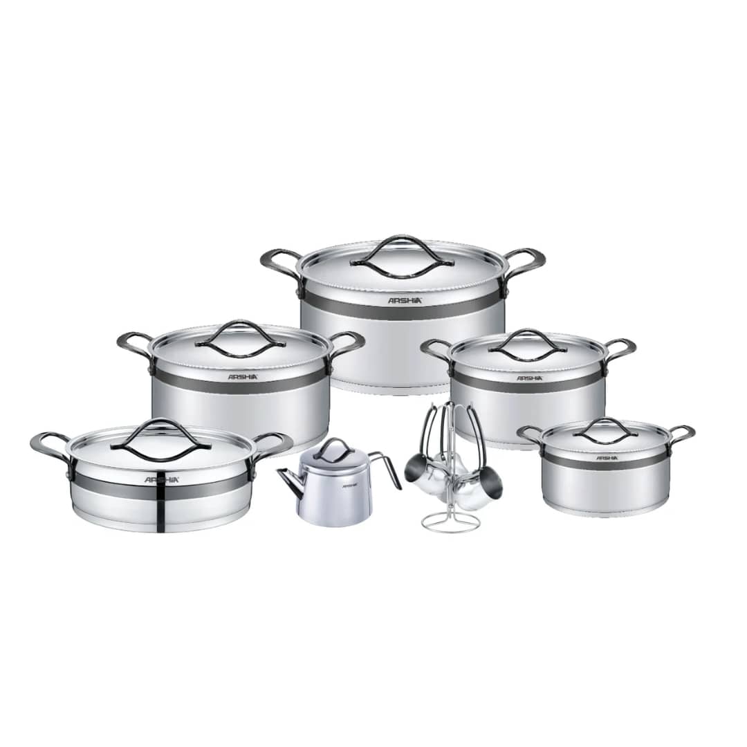Casseroles en acier inoxydable